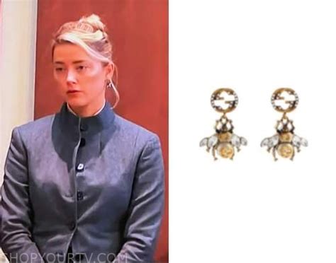 gucci bee pin johnny depp|amber heard Johnny Depp style.